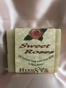 Sweet Roses Goat Milk Soap